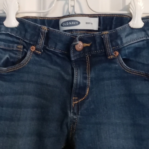 Old Navy Kids Boot Cut Blue Jeans - Picture 3 of 5